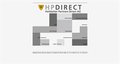 Desktop Screenshot of hofstetter-partners.ch